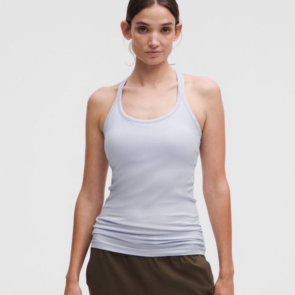 NWT Lululemon Ebb to Street in Serene Blue